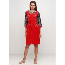 Халат Wild Love  велюр M,2XL 20404